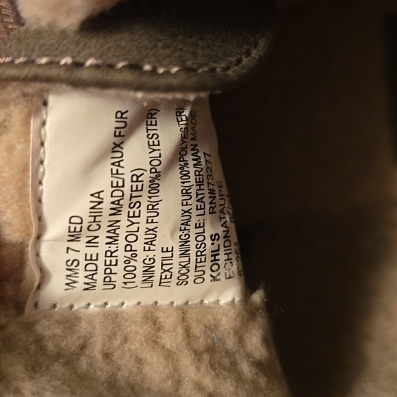 SONOMA BRAND WOMEN'S BROWN WINTER LACE UP ANKLE BOOTS SIZE 7 - Picture 11 of 11